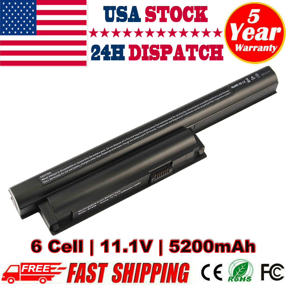 BPS26 Battery for Sony VAIO VGP-BPS26 VGP-BPS26A VGP-BPL26 VPC-EH VPC-CA PC Fast