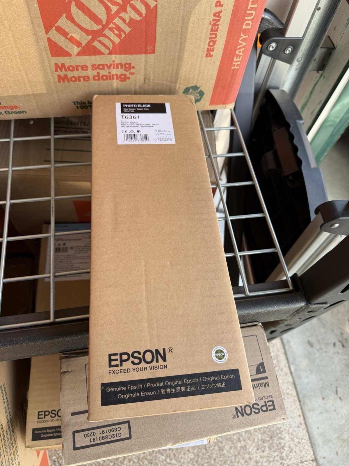 Epson T6361 Photo Black 700ml Ink Cartridge Expired