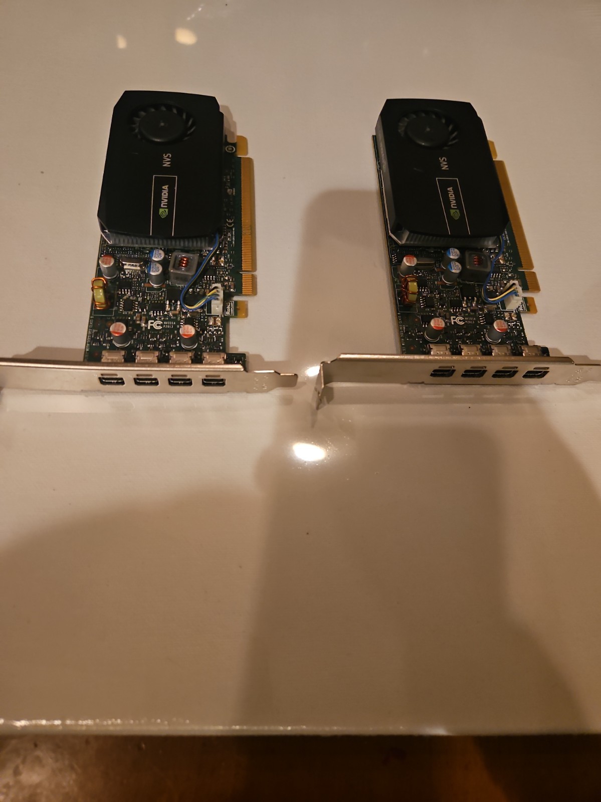 LOT OF 2 Nvidia NVS 510 2GB PCI-E Video Graphics Card 4X Mini DisplayPort