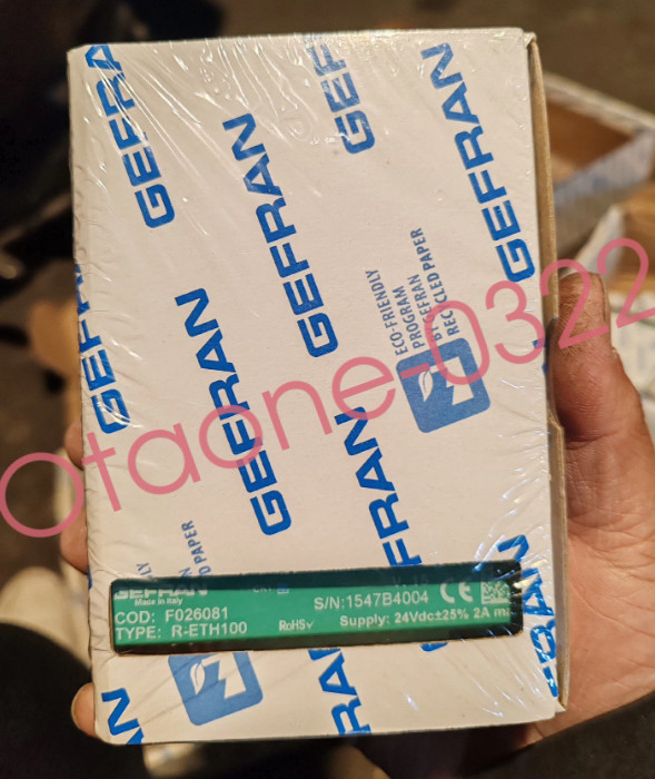 1PCS NEW GEFRAN R-ETH100 F026081 Module Fast delivery Via Fedex/DHL