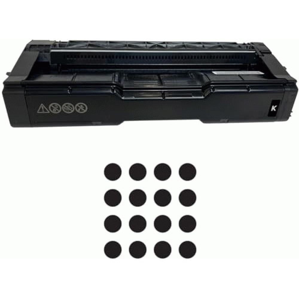Ricoh 434060 Genuine Black Toner Cartridge C125 P C125MF