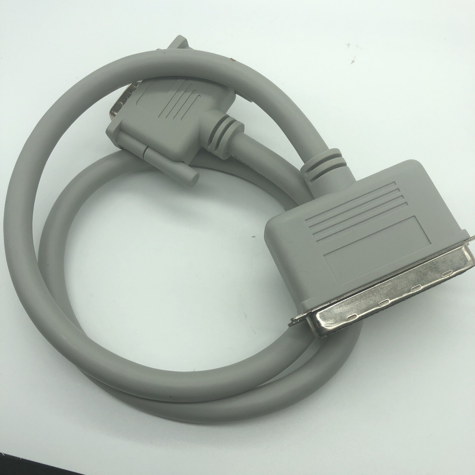 NEW SCSI DB25 to Centronics SCSI 3ft long PC MAC SCSI Cable 3 Ft NOS Vintage - 6