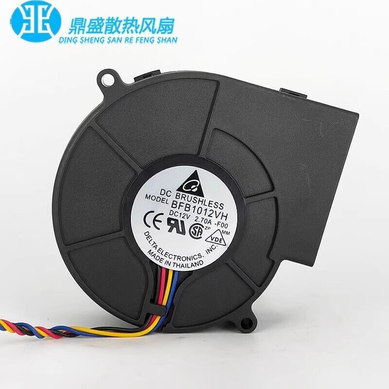 Delta BFB1012VH 12V 2.70A 9733 9.7CM 4PIN Turbo Blower Cooling Fan