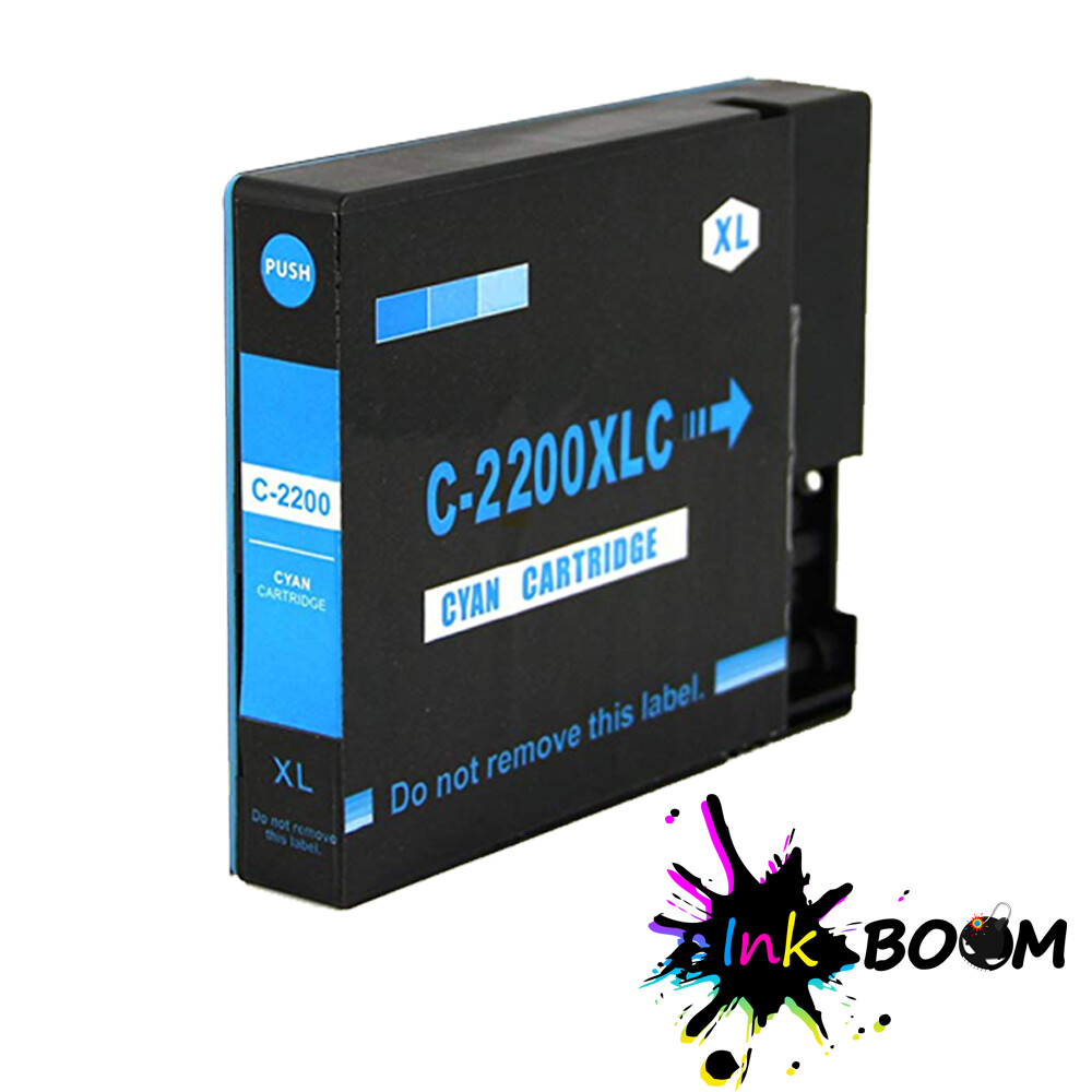 1 Cyan Ink Cartridge for PGI2200XL PGI-2200XL MAXIFY IB4020 iB4120 MB5020 MB5320