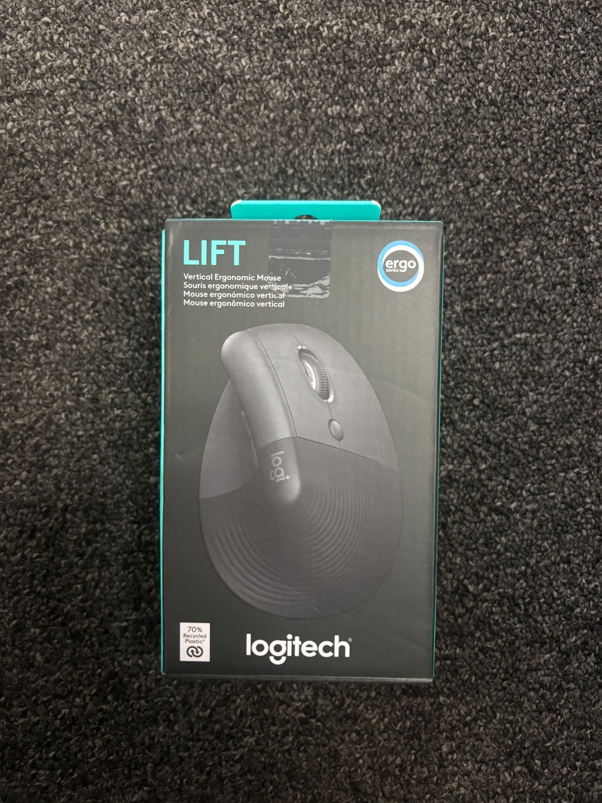 Logitech - Lift for Mac Wireless Vertical Ergonomic Mouse for macOS/iPadOS