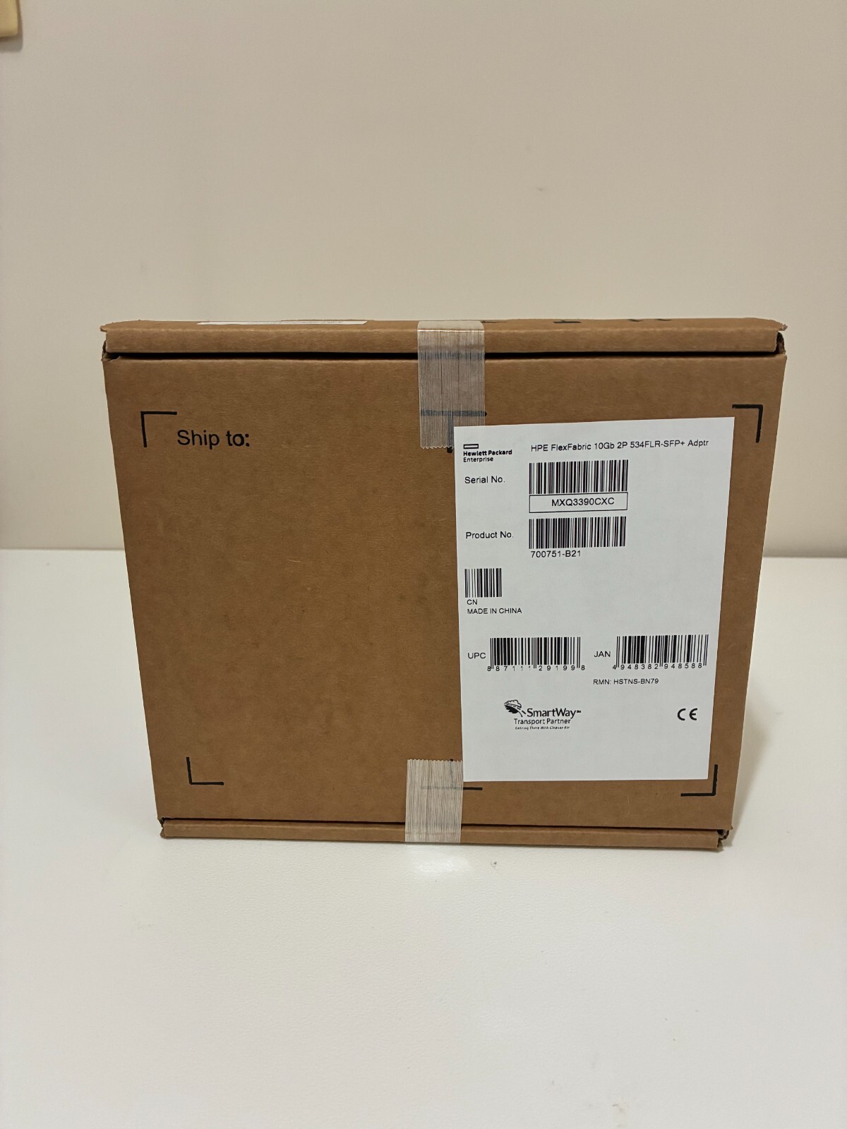 NEW HP 700751-B21 701531-00 FlexFabric 10Gb 2-port 534FLR-SFP+ Adptr