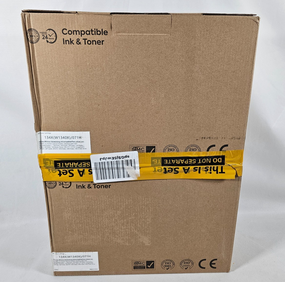 For Canon 071 071H LBP122dw MF273dw MF275dw MF270 4x Toner Cartridge Black