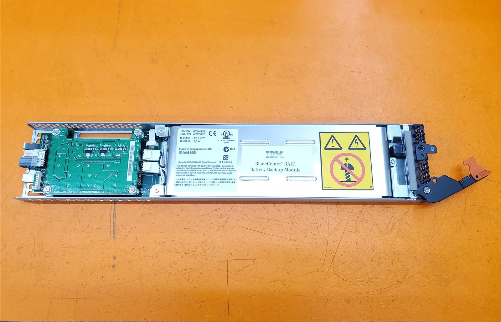 ⭐️⭐️⭐️⭐️⭐️ IBM BladeCenter RAID Batter Backup Module 45W5002 45W4439