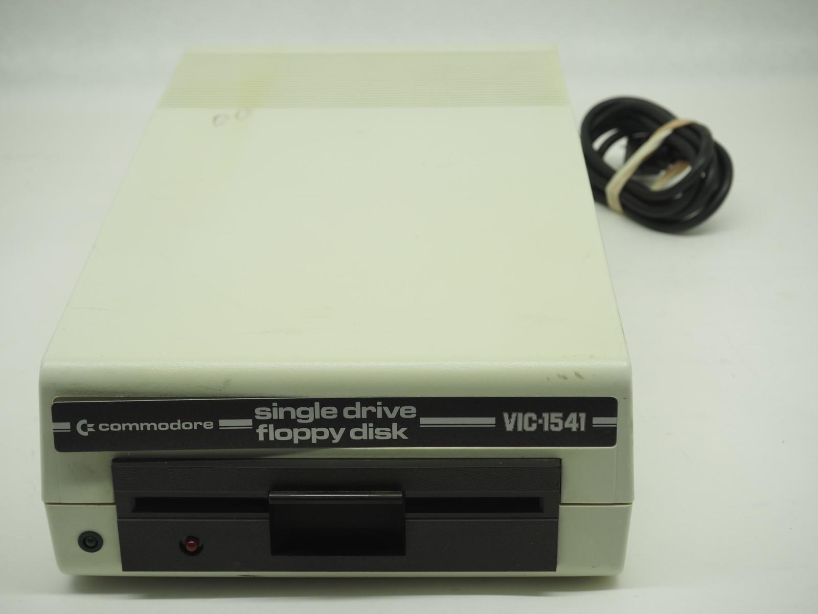 Vintage COMMODORE VIC-1541 Floppy Disk Drive *Powers On* 