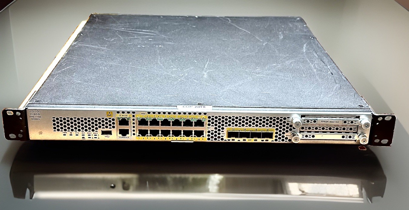 CISCO FPR-2100 Series FPR-2110 V02 Firewall Security Appliance