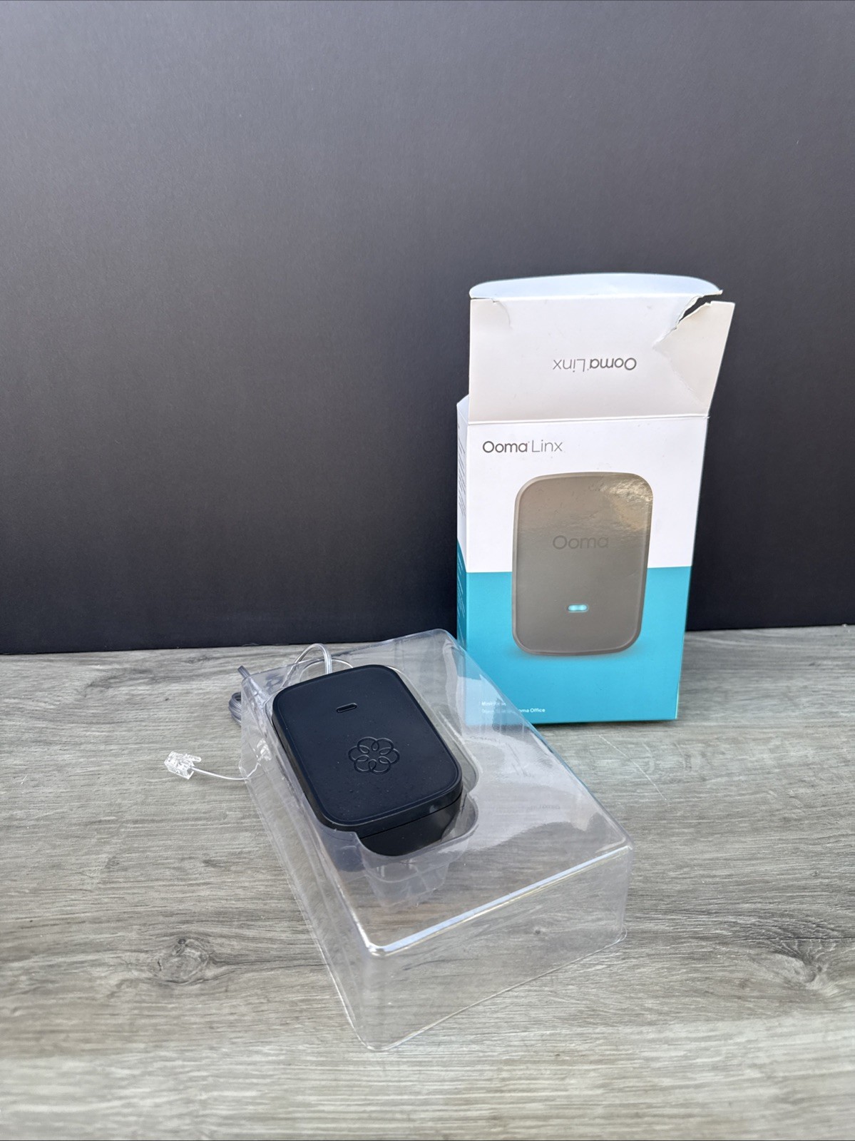 Ooma Linx Remote Phone Jack, Wireless Accessory for Ooma Telo Open Box