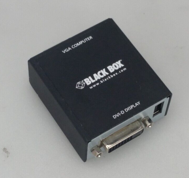 Black Box Agility VGA to DVI-D Video Converter USB-Powered KVGA-DVID