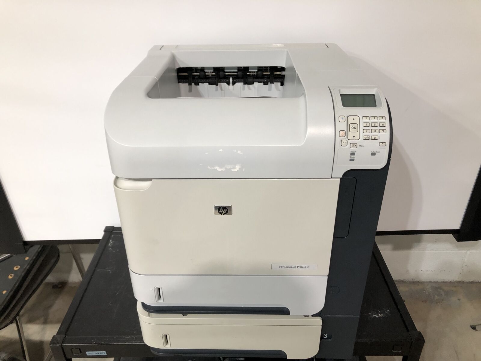 HP LaserJet P4015TN Monochrome Printer with Toner 464K pgs - TESTED -