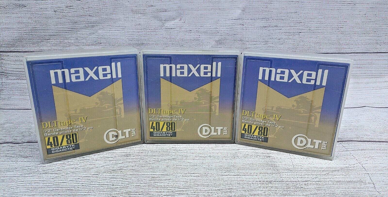 Maxell DLT-IV 40/80 DLT Tapes 1/2