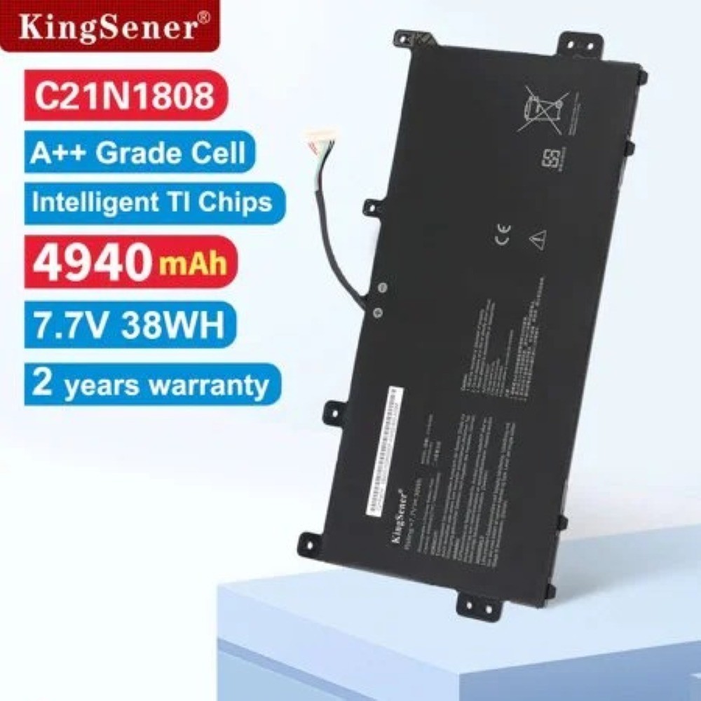 C21N1808 Battery for Asus Chromebook C423 C423NA C523 C523NA 38Wh 7.7V 4940mAh