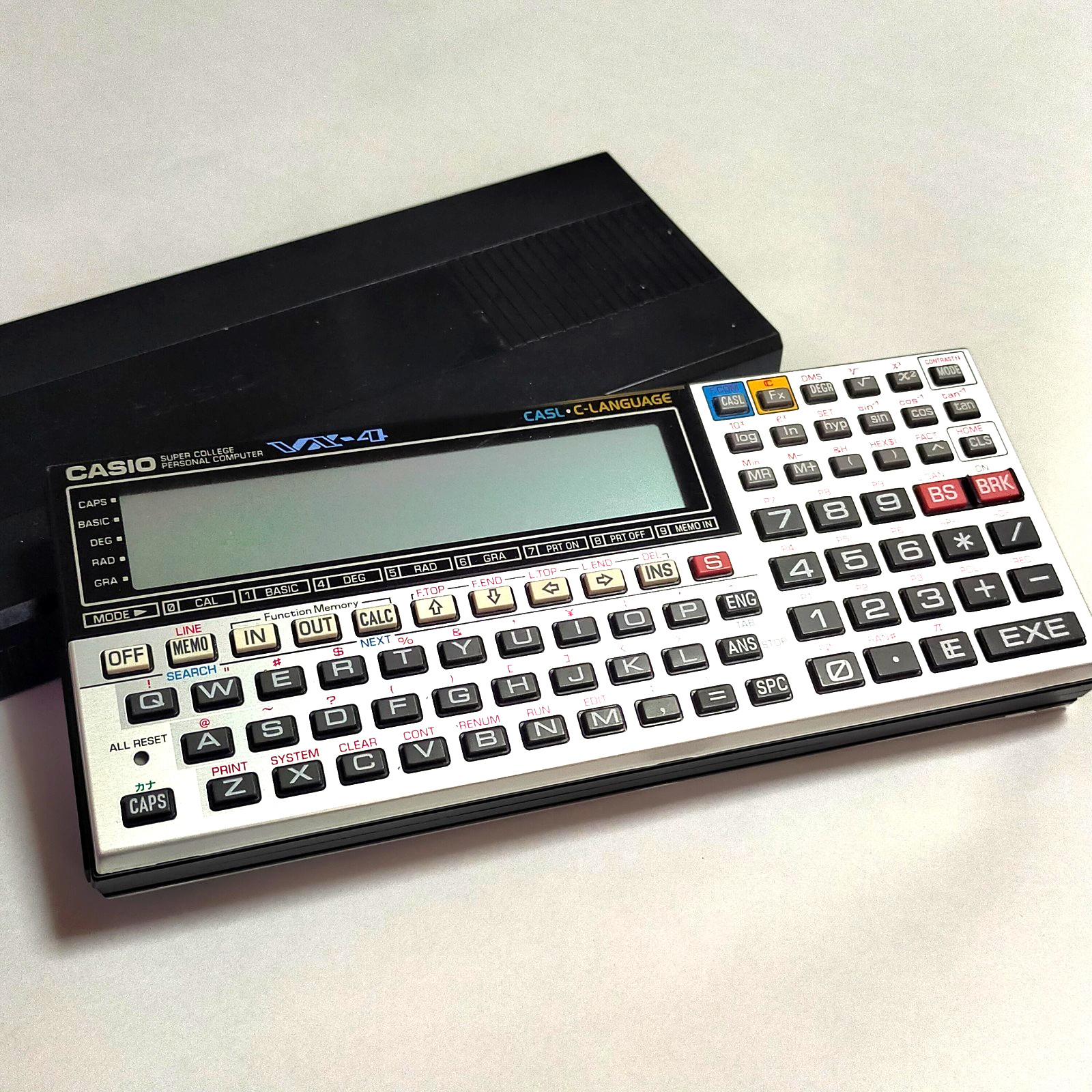 Casio VX-4 Pocket Computer Programmable Japan Handheld Calculator Untested