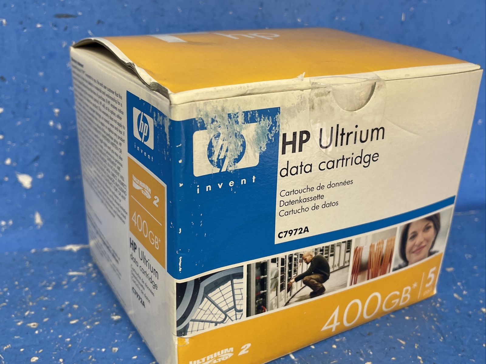 "LOT OF 5" HP LTO2 ULTRIUM 400GB DATA CARTRIDGE C7972A NEW