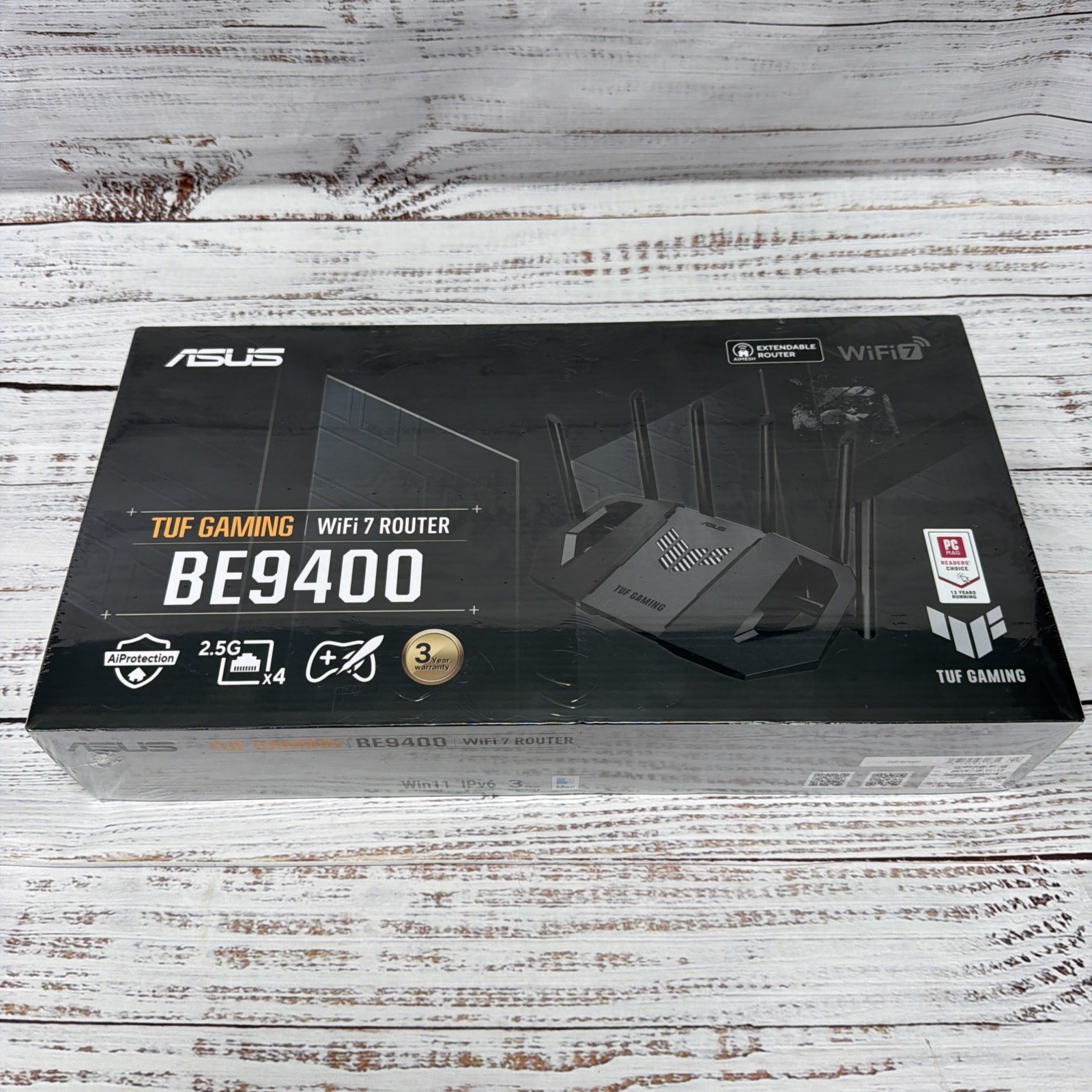 Asus TUF GAMING BE9400 Wifi 7 Gaming Router (TUF-BE9400) NEW Sealed Box