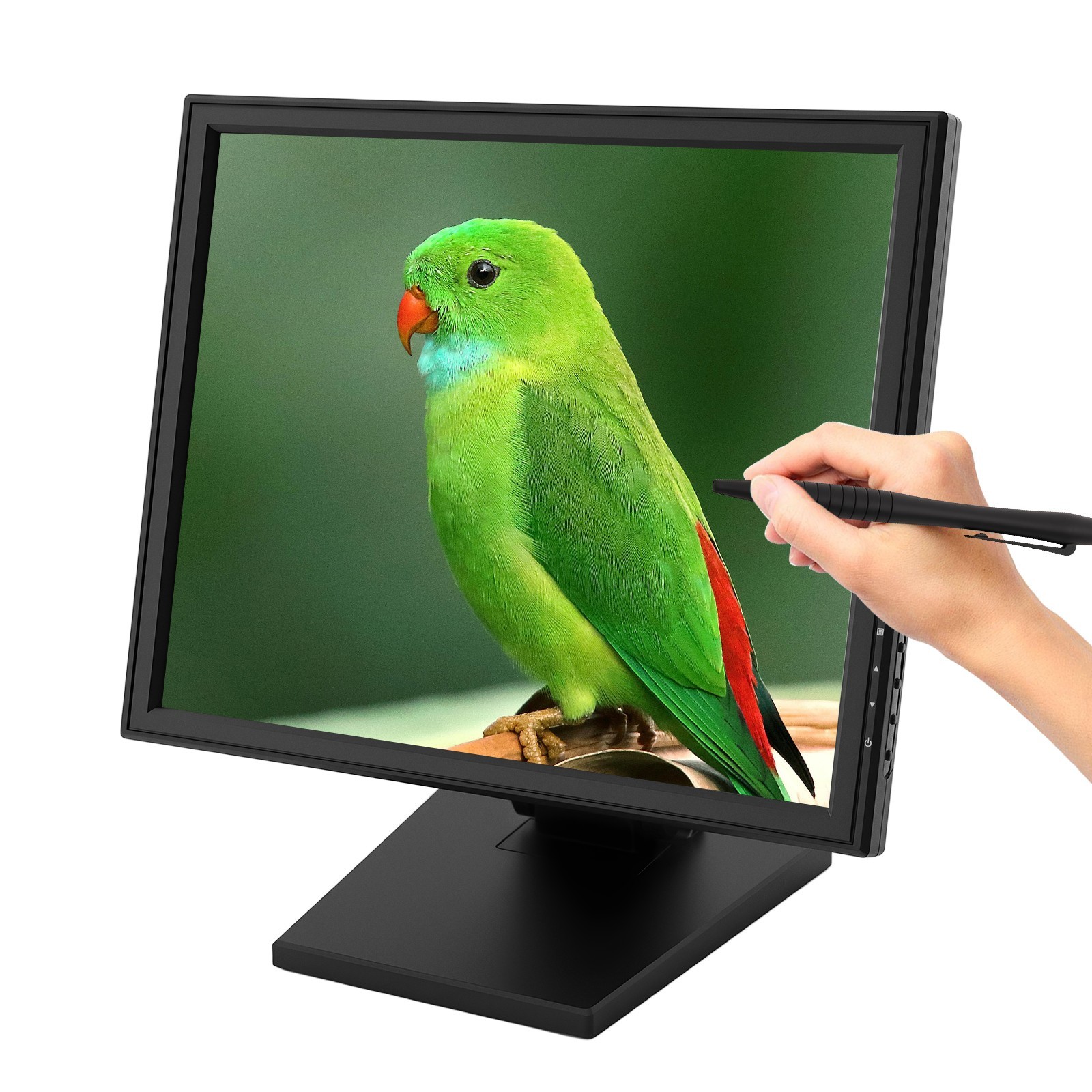 17 Inch LCD Countertop Touchscreen Monitor Adjustable Display Monitor 1280*1024