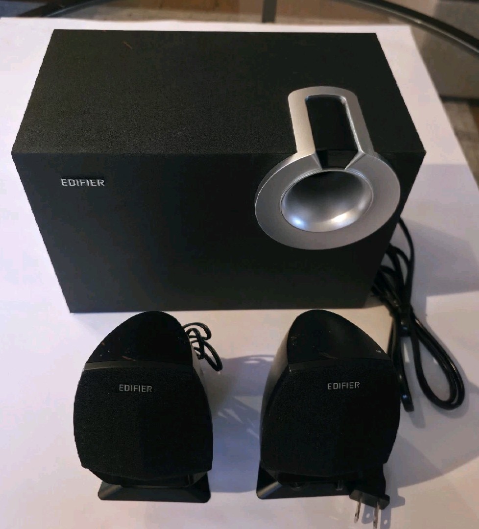 Edifier M201BT Bluetooth AUX Multimedia Computer Speakers/Subwoofer System black