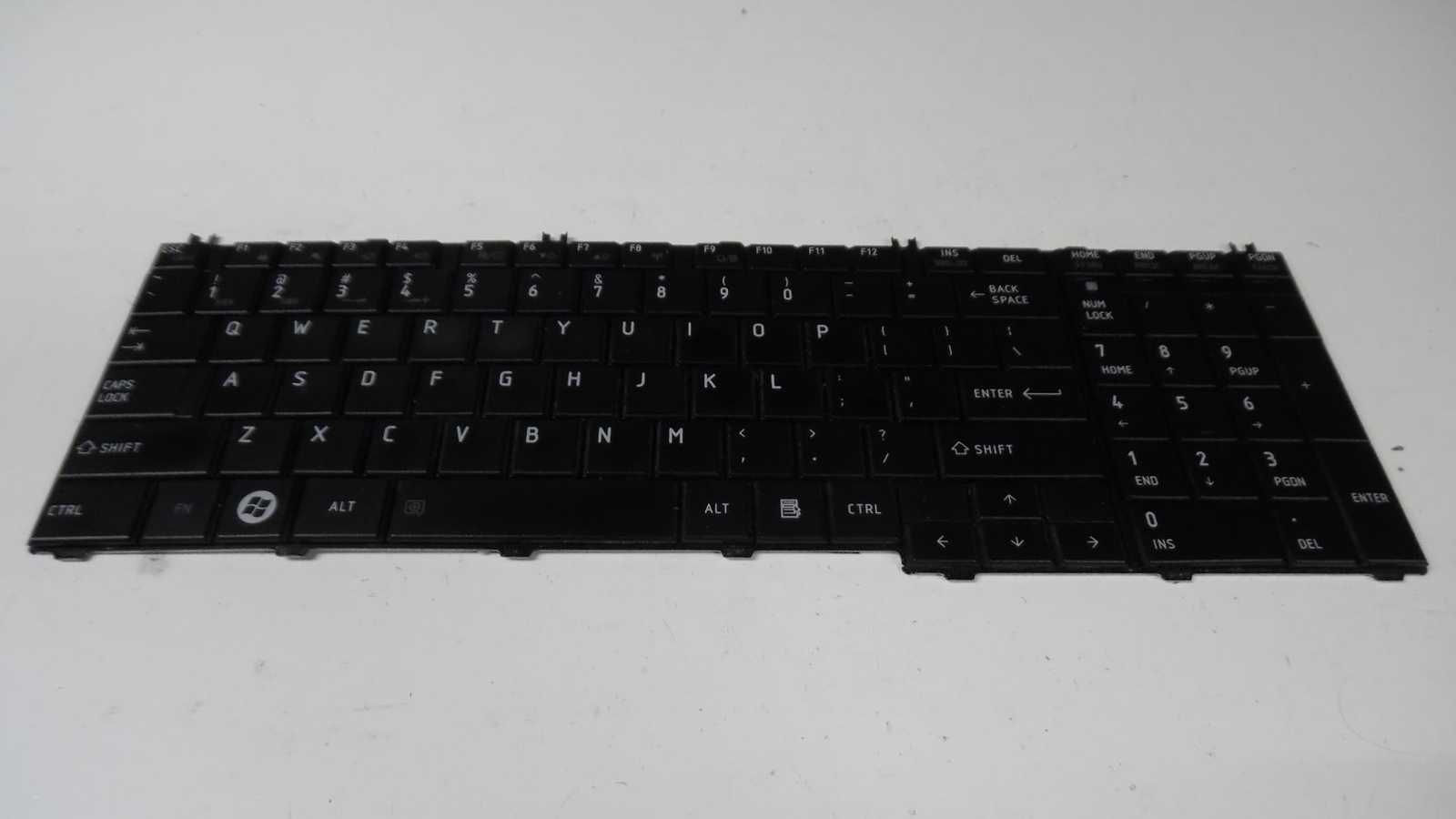 Genuine Toshiba Satellite C655-EZ1533 - Black US Keyboard - V000210270 / Tested