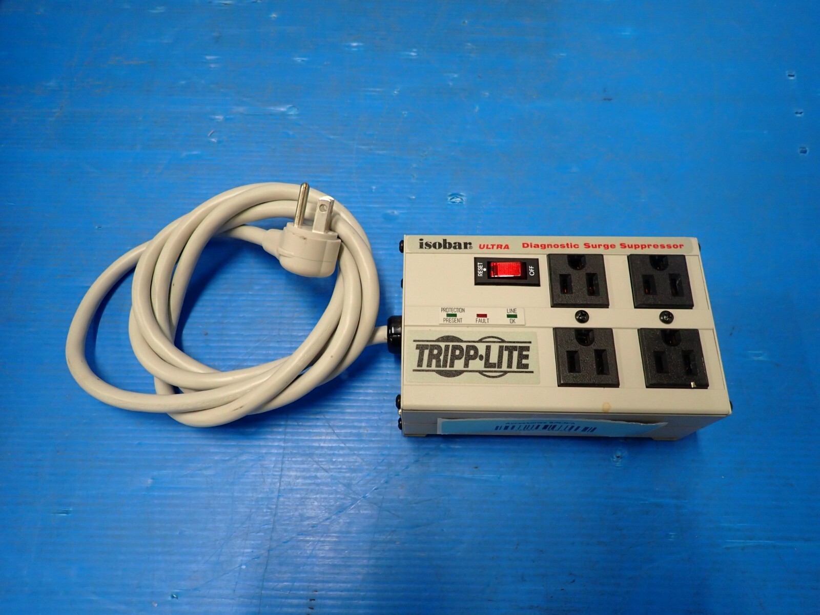 Tripp Lite Isobar Ultra 4 Outlet Diagnostic Surge Suppressor Protector