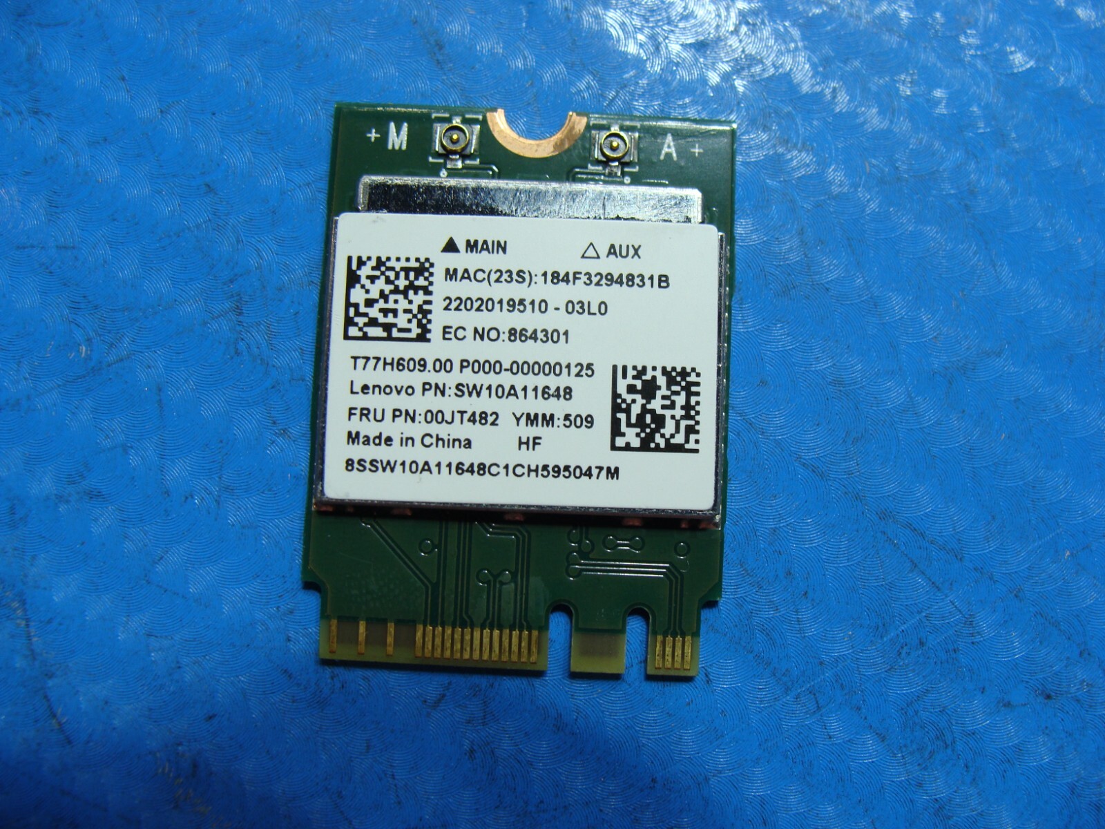 Lenovo G51-35 15.6" Genuine Laptop Wireless WiFi Card RTL8821AENF 00JT482