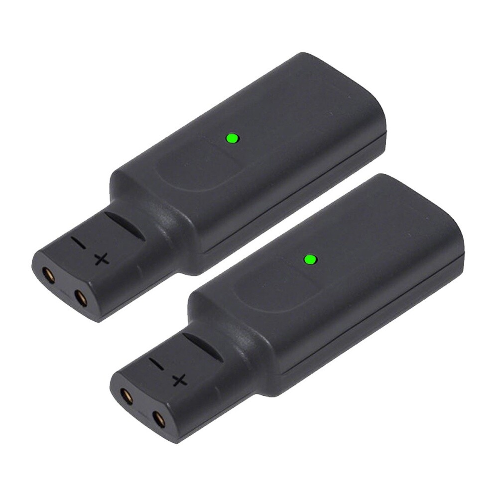 CY 2pcs USB Type-C to 2-Pin Adapter Power Charge for Electric Hair Clipper