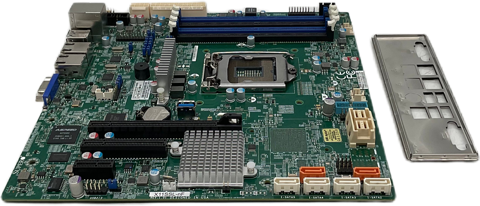 Supermicro X11SSLNF LGA 1151 MicroATX DDR4 SATA USB 3.0 Dual LAN Motherboard