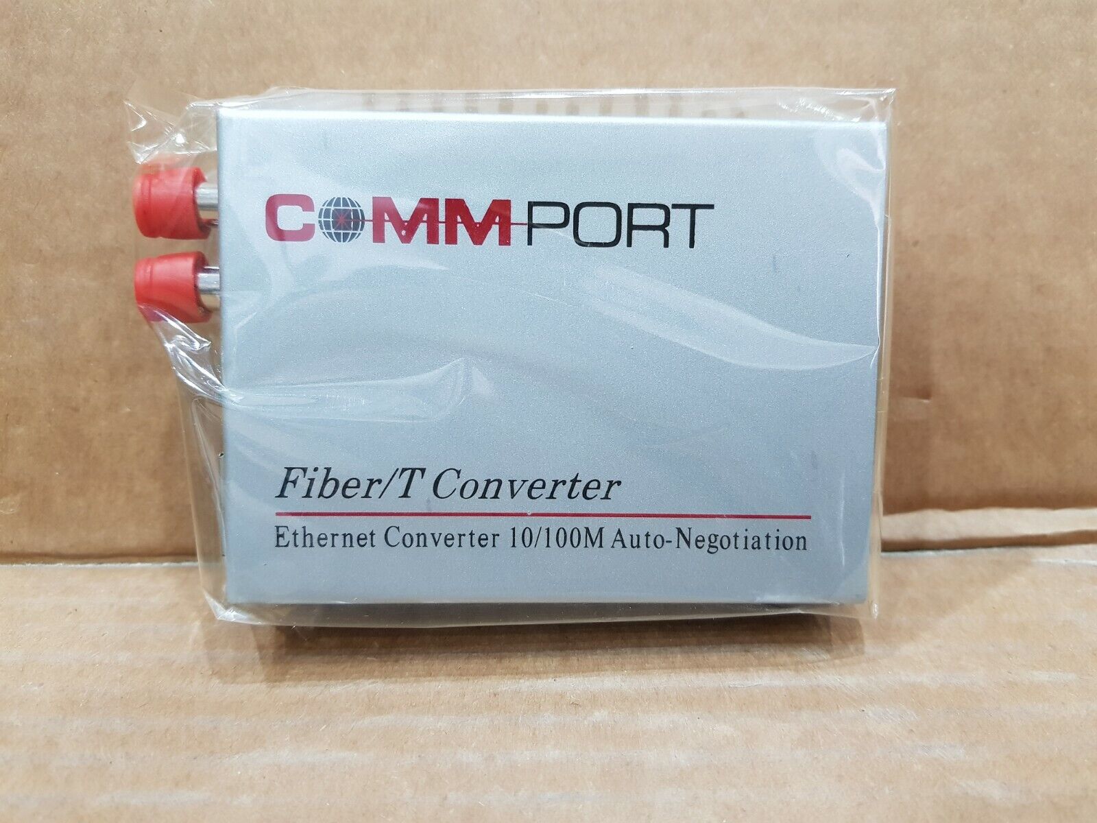 COMM PORT MC-1110-3s20A10 -st , Single -mode , Dual-fiber st 20 km