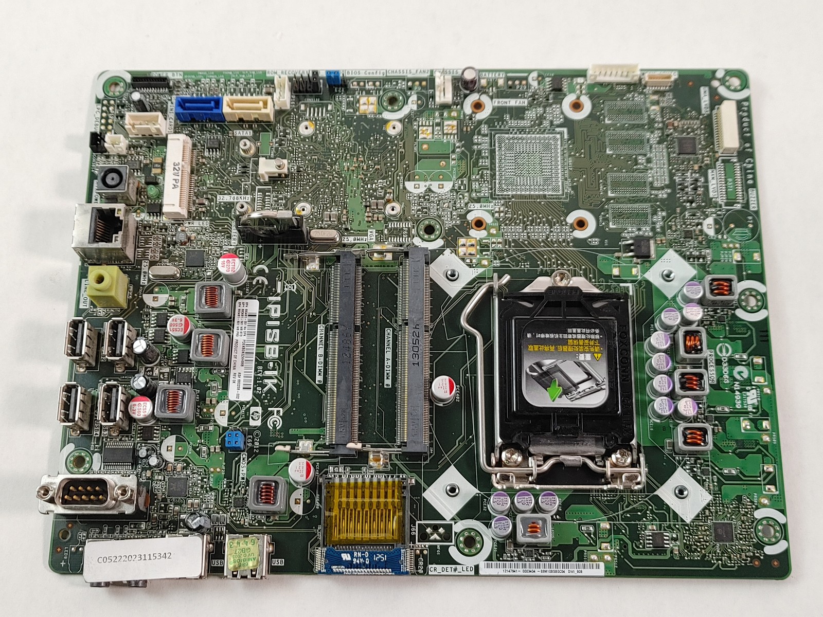 HP Pro 4300 AIO Intel LGA 1155 DDR3 Desktop Motherboard 680258-002