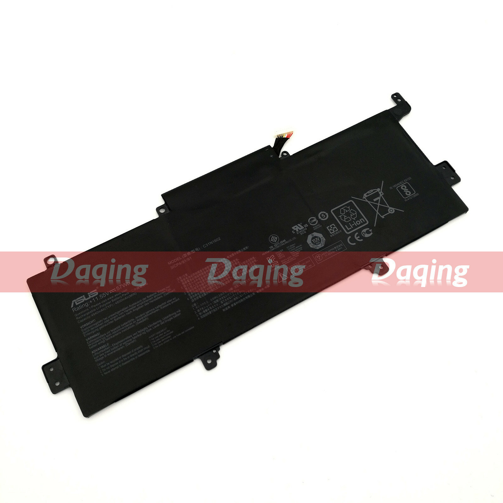 New Original C31N1602 Battery for Asus Zenbook UX330UA UX330 UX330U UX330UAK 