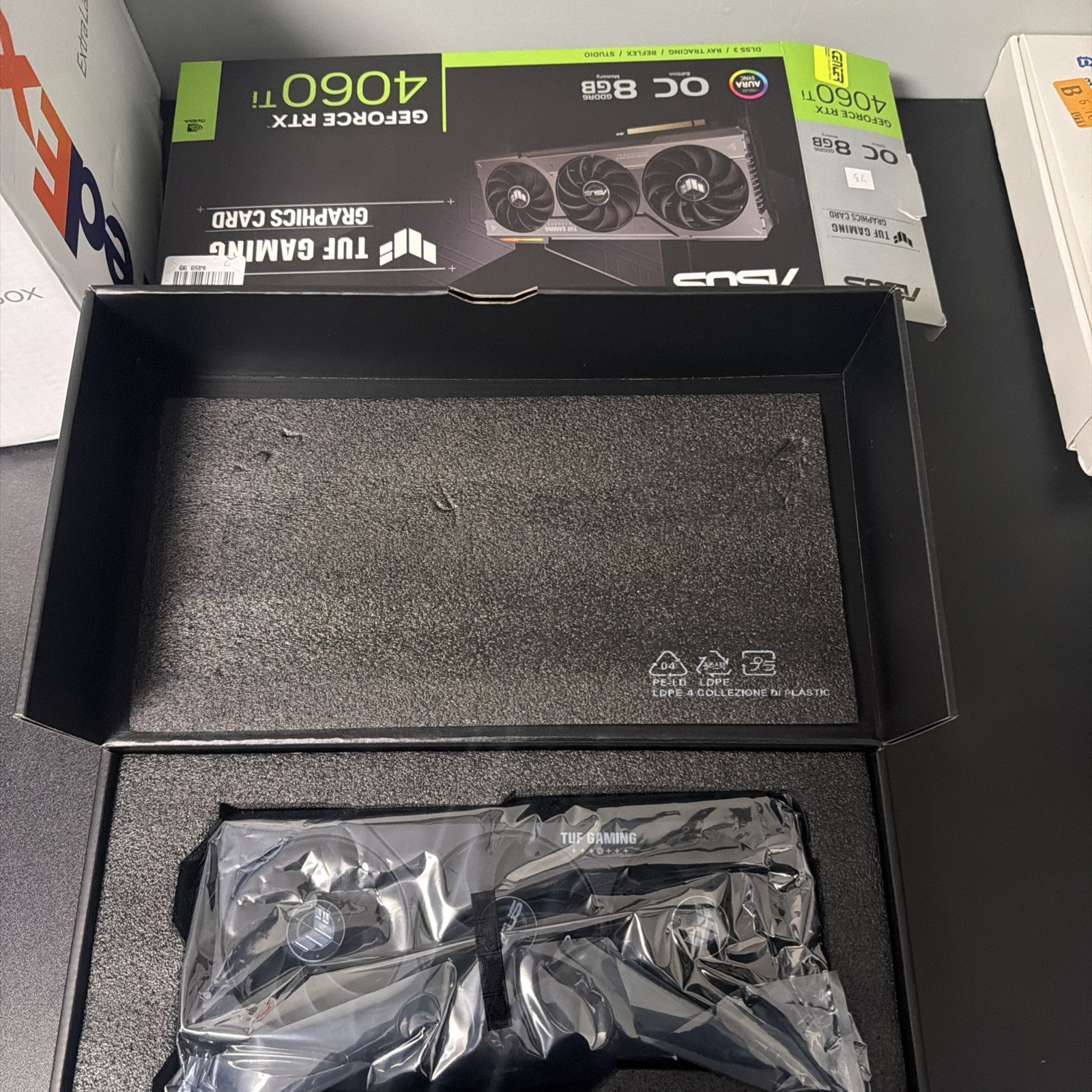 ASUS DUAL RTX 4060Ti 8GB OC EDITION VIDEO CARD - USED
