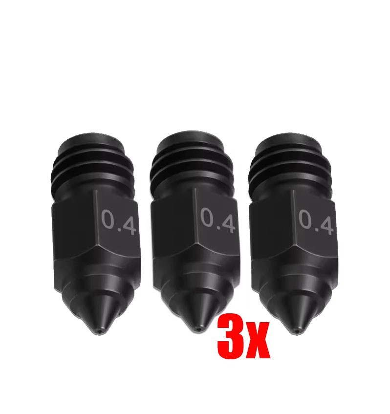 Creality Ender-5 Max Hardened Steel Nozzle 0.4mm, 0.6mm, 0.8mm