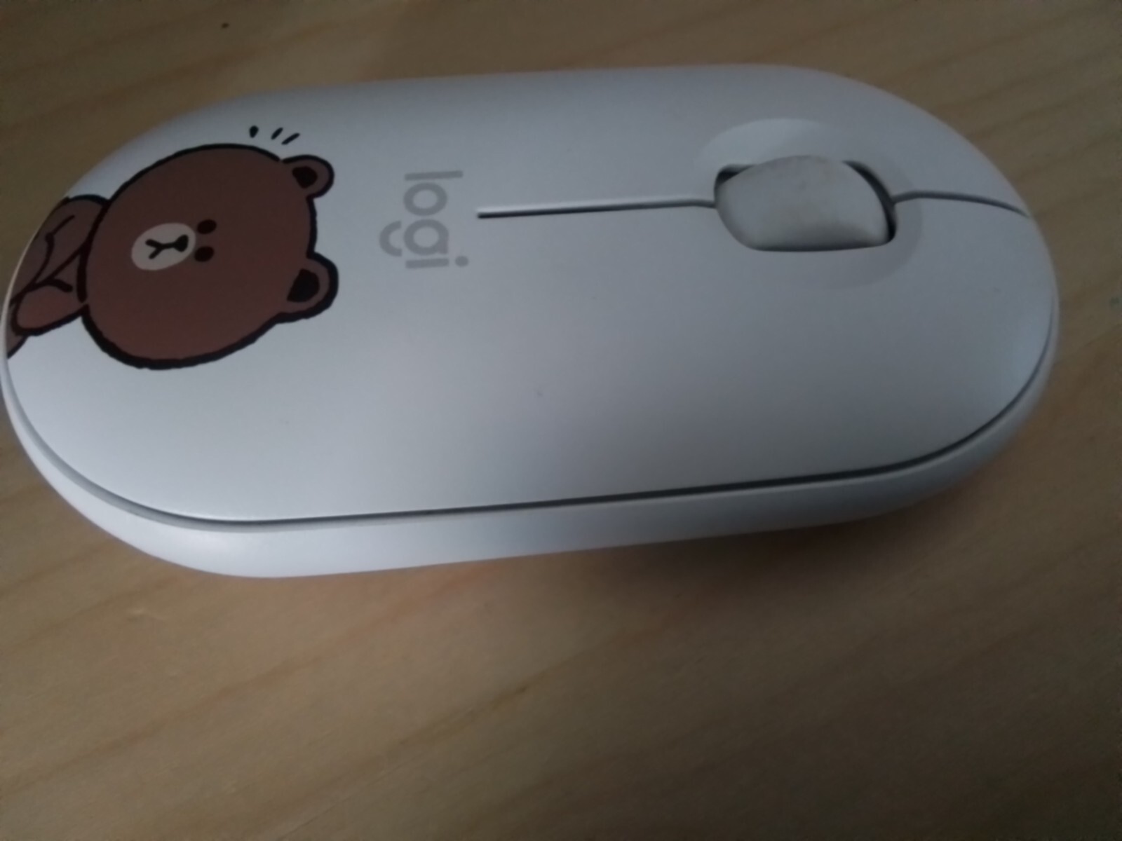 Logitech M350 Line-Friends Brown Bluetooth or 2.4 GHz with USB Mini-Receiver