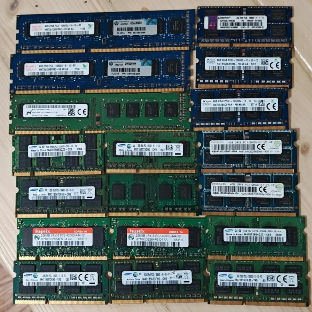 Wholesale Lot of 22 Laptop RAM