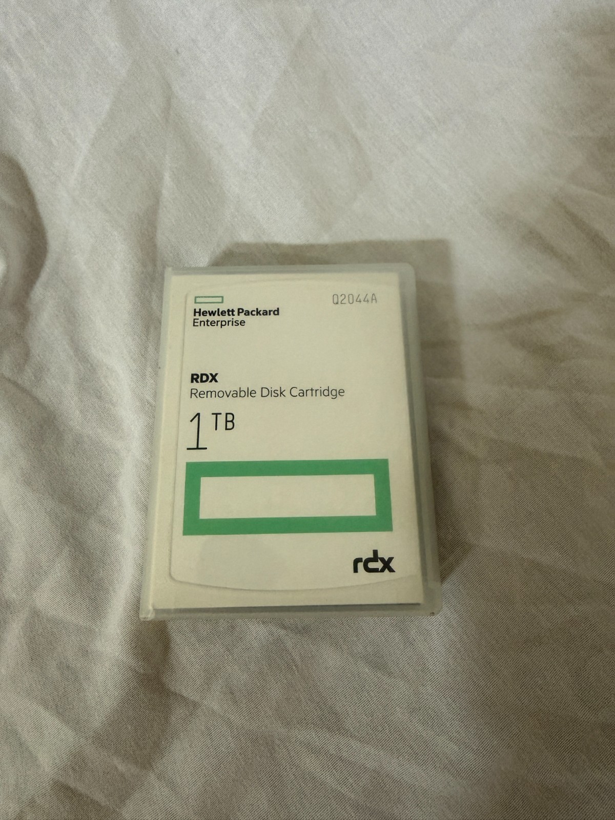 HP RDX 1TB Cartridge Q2044A 51122 BRSLA-0801 Backup Disk  Tested