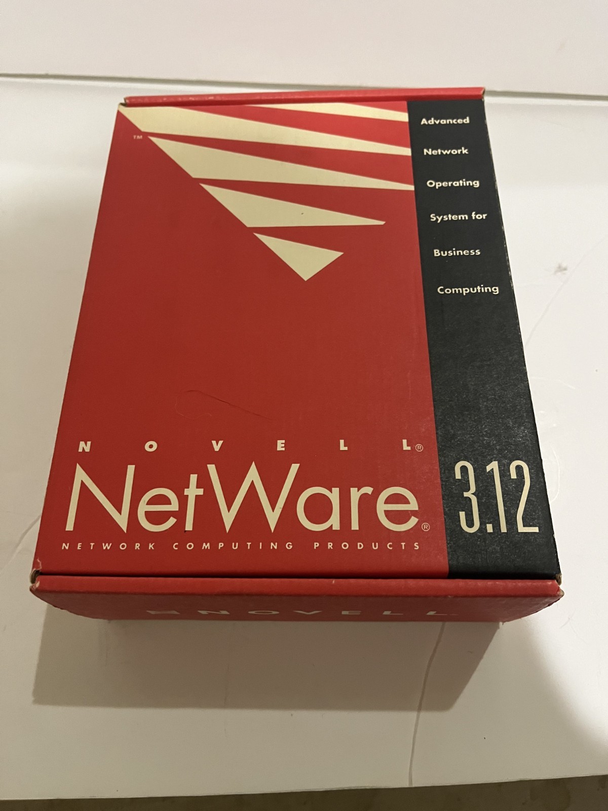 Novell Netware 3.12 50 User Kit CD and Diskette - Original Box