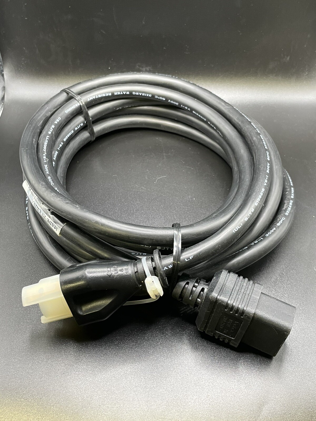 Volex 72-1411-01 Power Cord 20A 250V:  L6-20 to C19  / Approx 14ft.