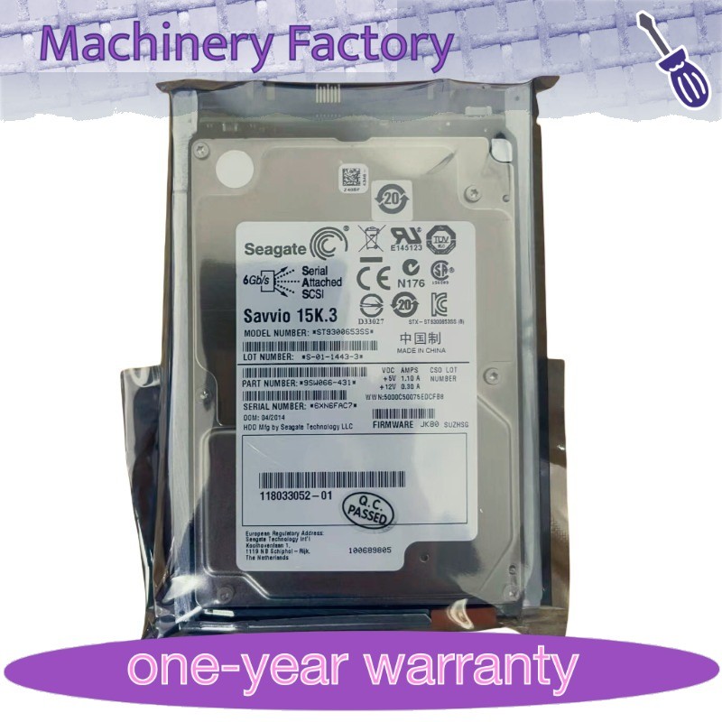 1PCS EMC V4-2S15-300 V6-2S15-300 300GB 005050548 15K RPM 6Gb/s 2.5" SAS HDD Har
