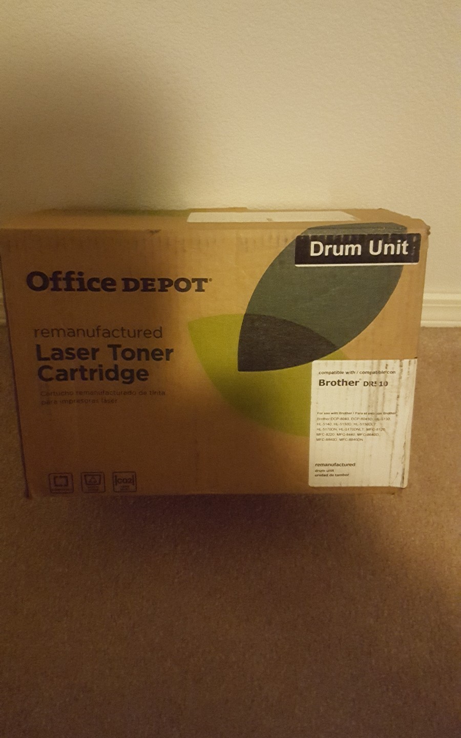Office Depot Brand OD510D (Brother DR-510)  Black Laser Drum Unit