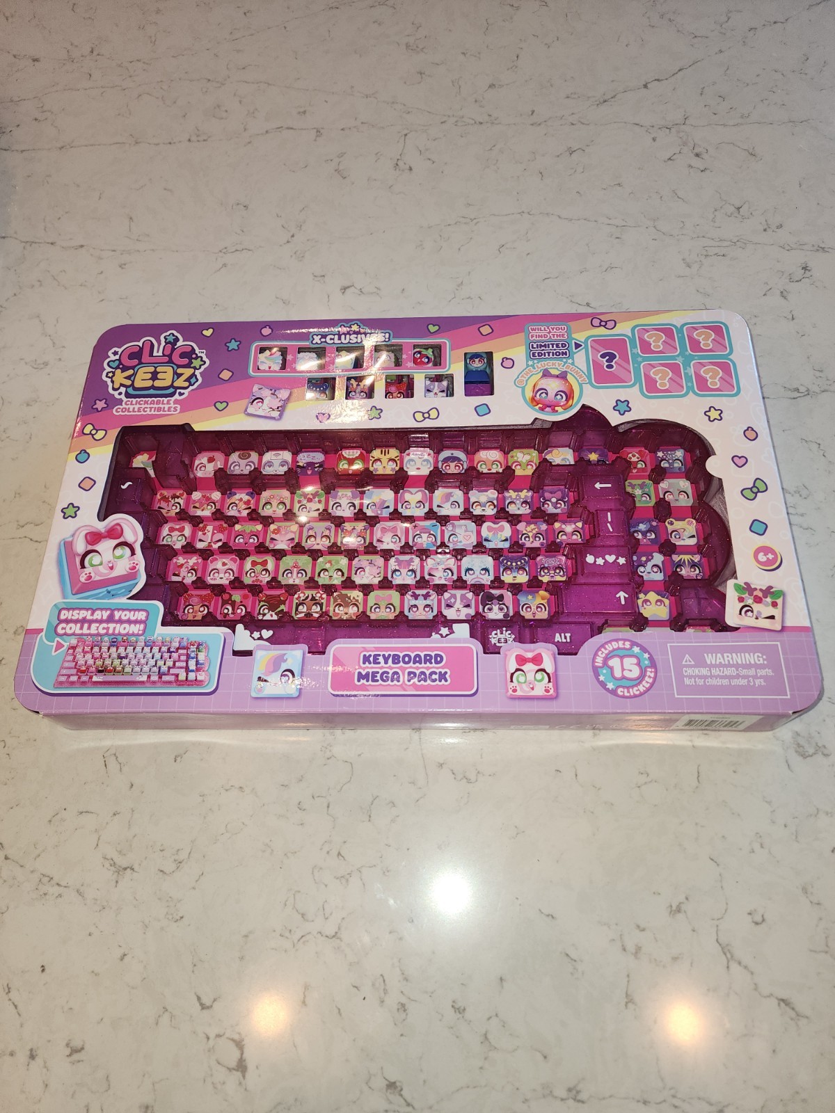 Clickeez Keyboard Custom Mega Pack Ultimate Starter Set W Storage 15 Super Keys