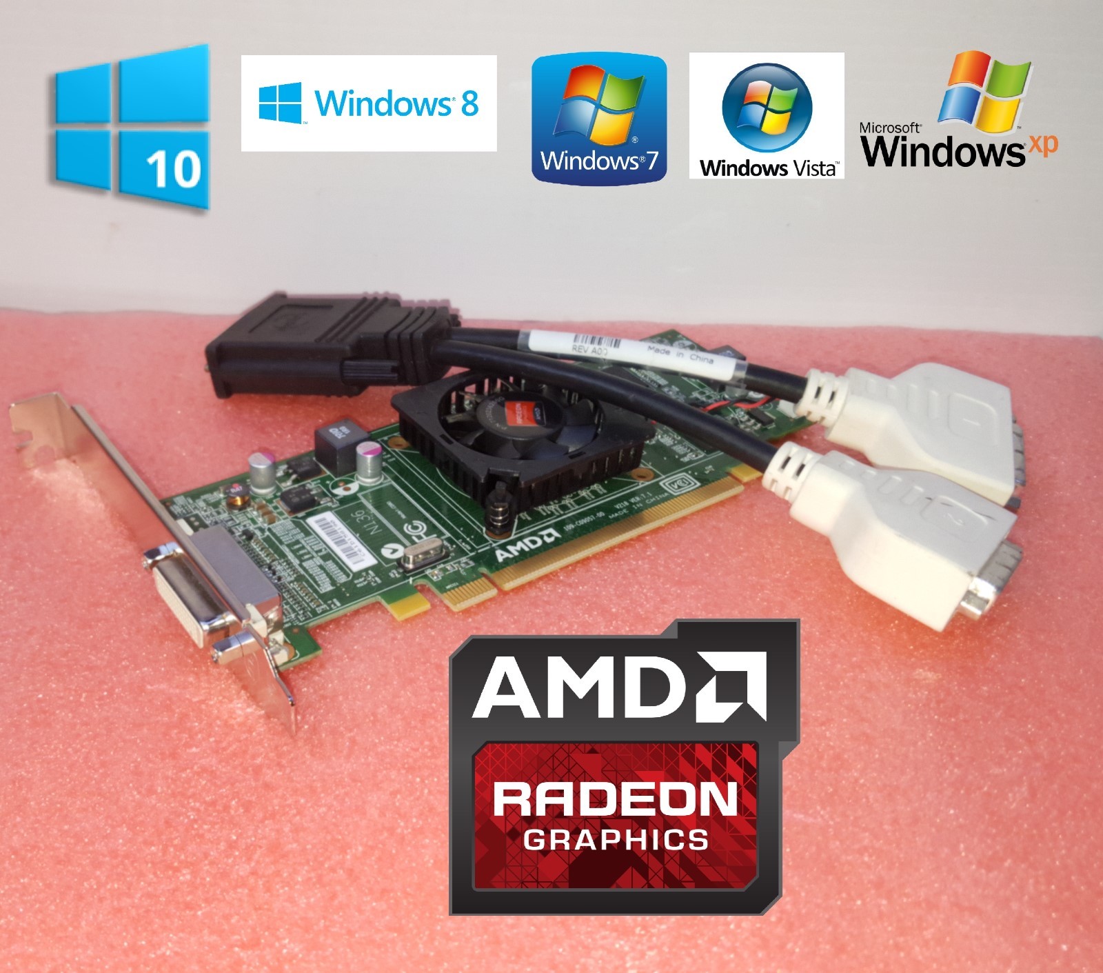HP Pavilion p6320f p6320y p6310y p6313w p6310t p6302f HD Dual Monitor Video Card