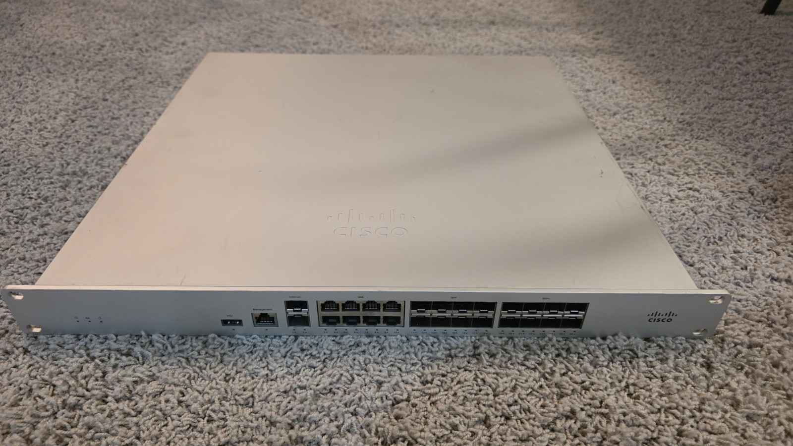 Cisco Meraki MX250-HW UNCLAIMED Firewall Dual PSU Low Usage Tested