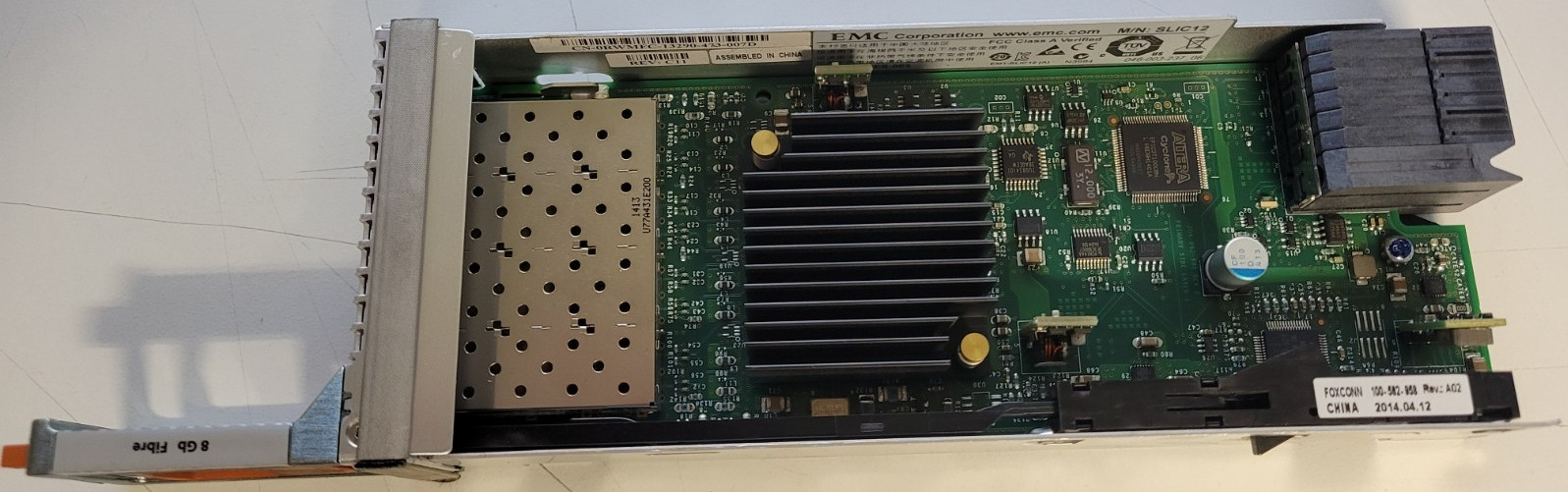Dell EMC2 SLIC12 CX4 8GB 4 SFP Port Fiber Channel Input Output Module RWMFC