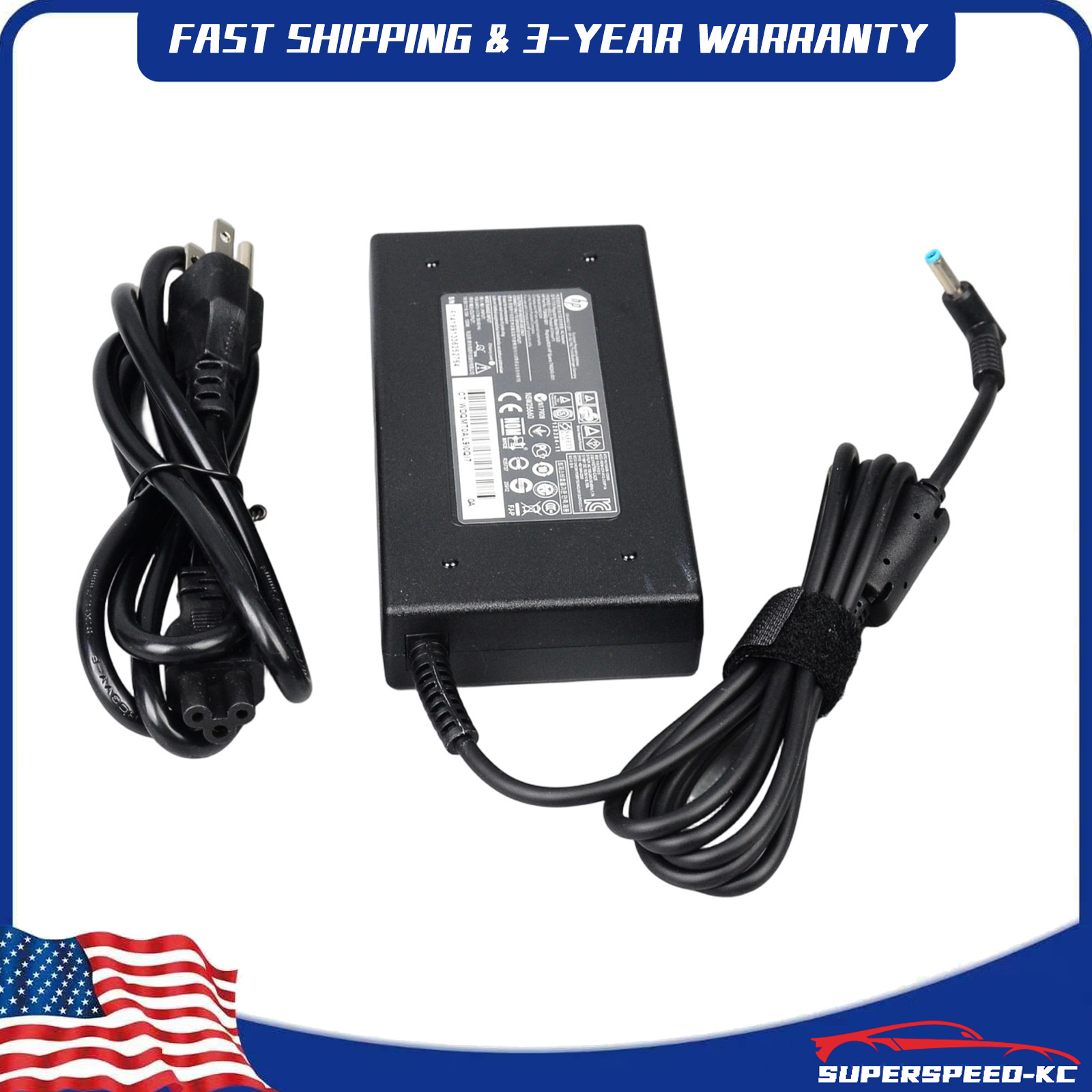 New 120W 19.5V Adapter Charger for HP HSTNN-CA25 732811-002 710415-001 4.5x3.0mm