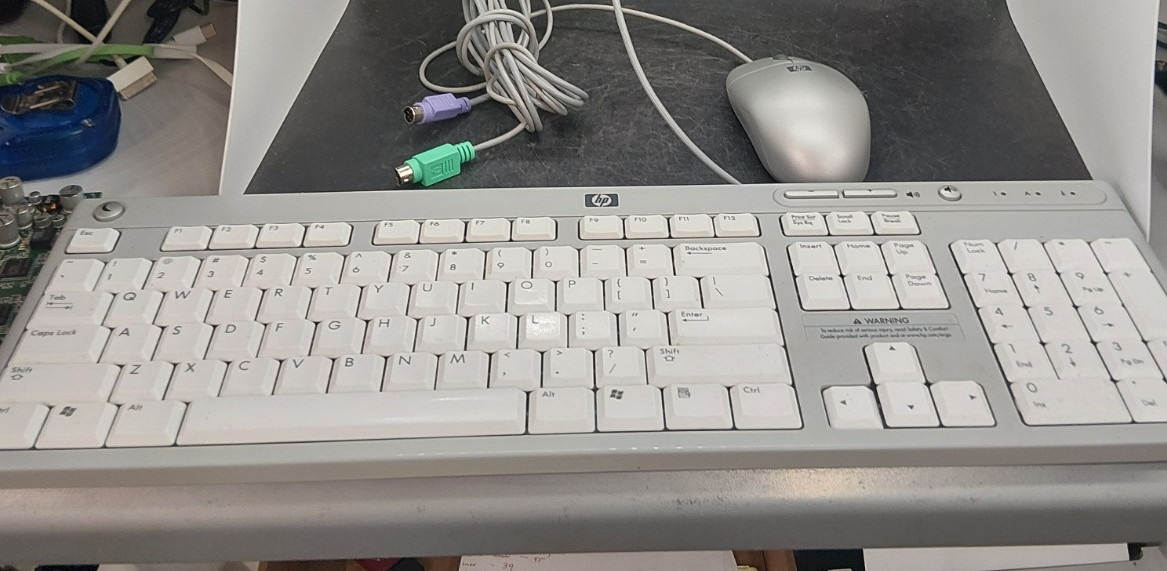 HP 5137 Wired USB Keyboard and Mouse Combo /13-C