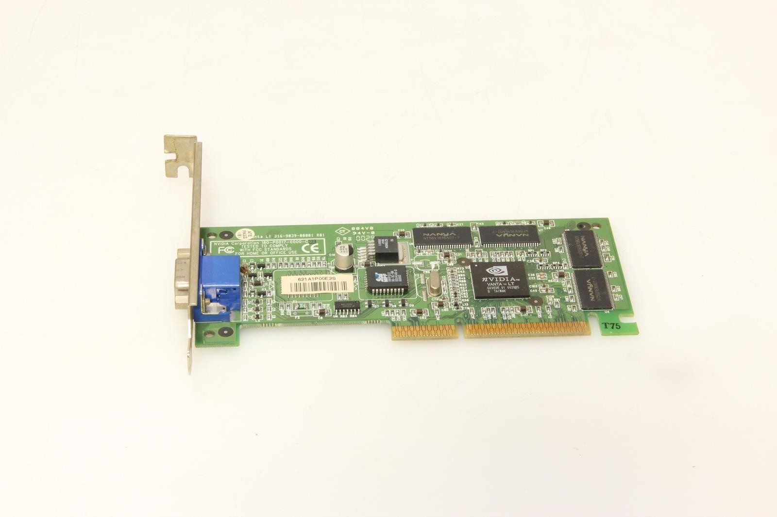 NVIDIA 180-P0017-0000-C AGP GRAPHIC CARD. SKU224034