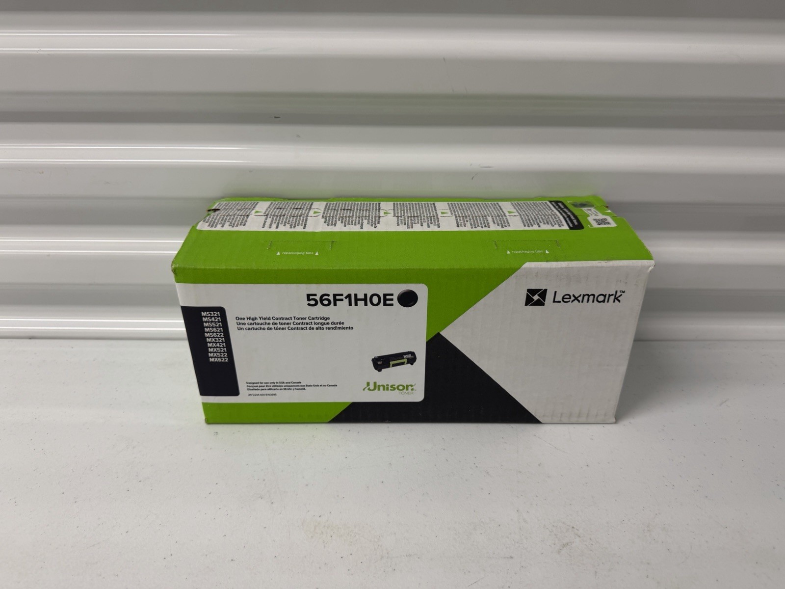 Lexmark 56F1H0E One High Yield Contract Toner Cartridge Black **Brand new**