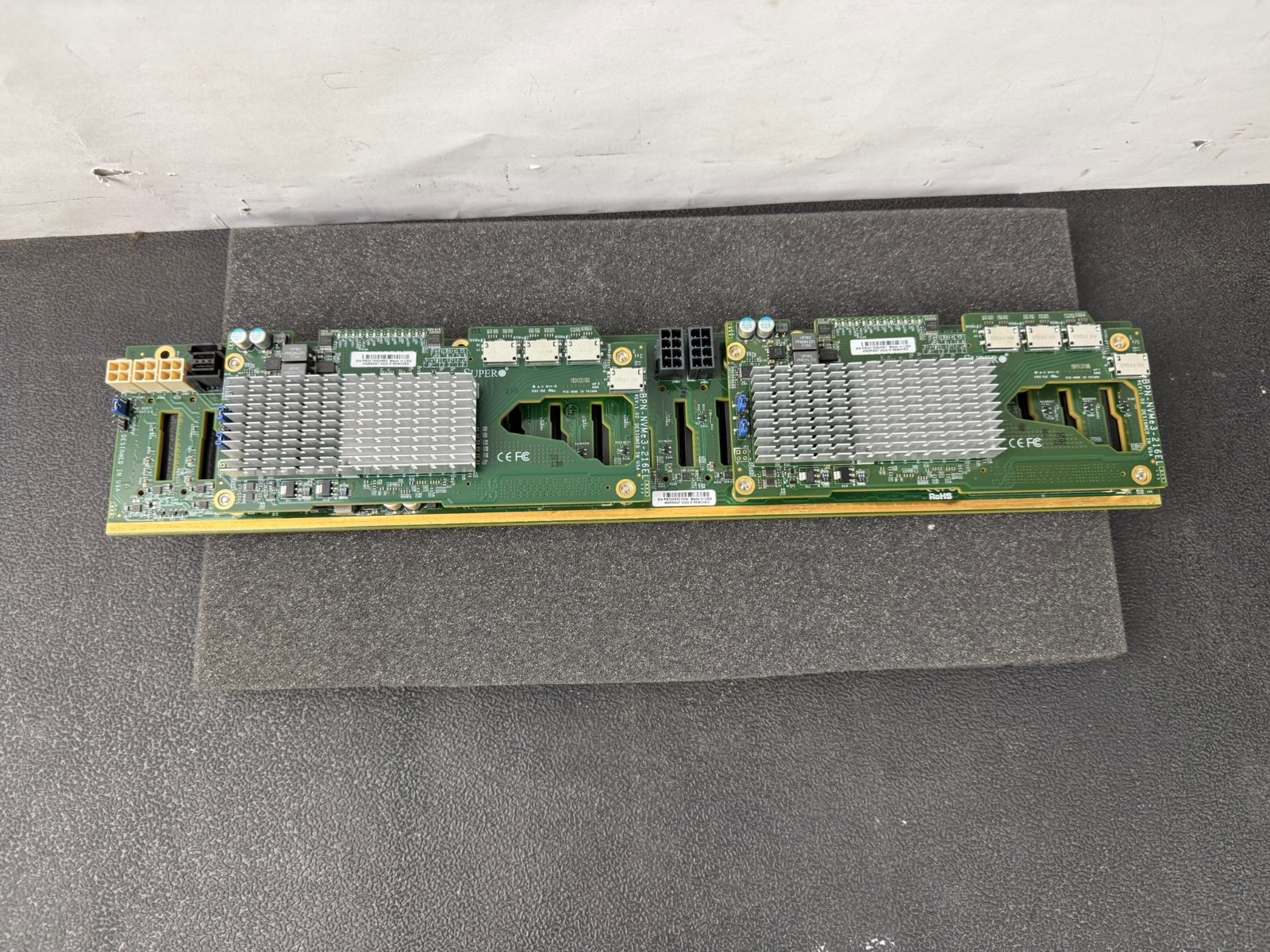 Supermicro BPN-NVMe3-216EL 24-Bay 2U NVMe Backplane w/ 2x Expander Boards